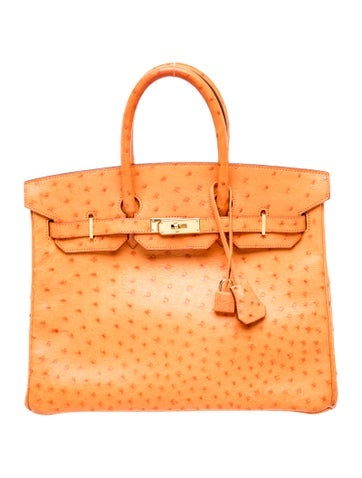 Ostrich Birkin 35