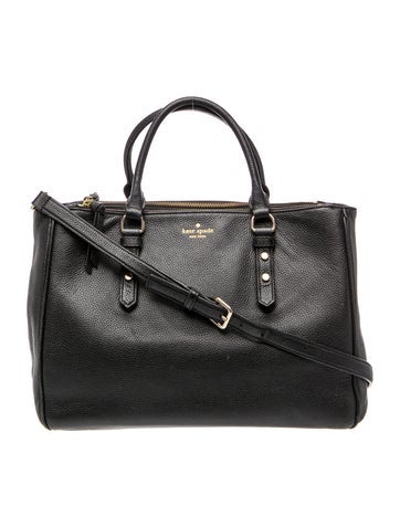 Leather Top Handle Bag