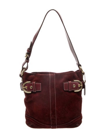Suede Shoulder Bag