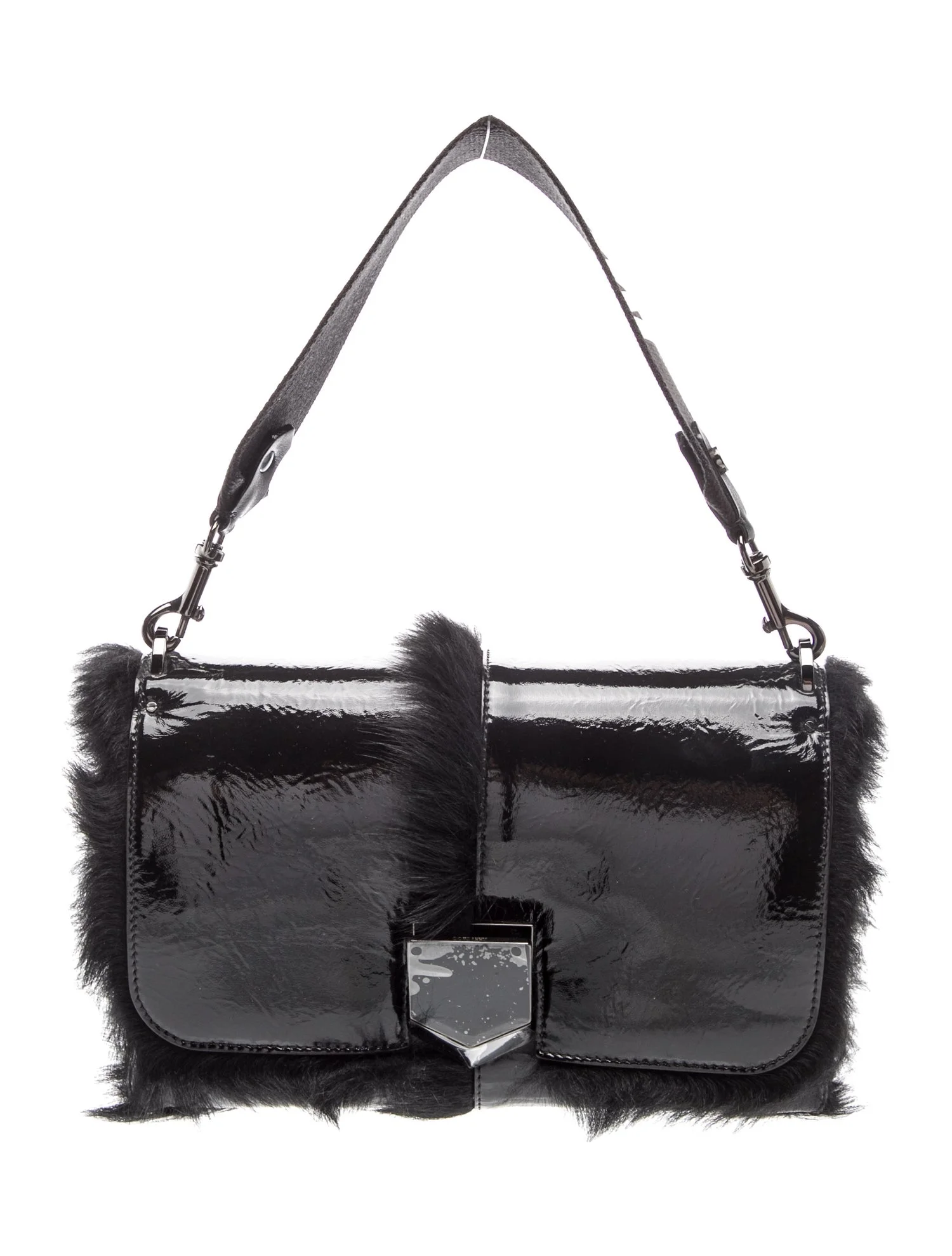 Patent Leather Shoulder Bag w/ Tags