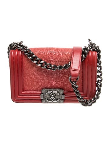 Small Galuchat Boy Bag