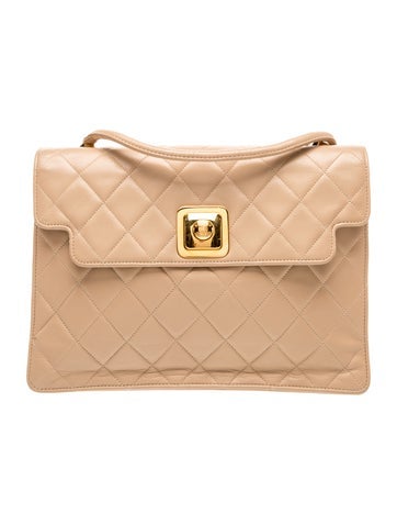 Quilted Flap Shoulder Bag