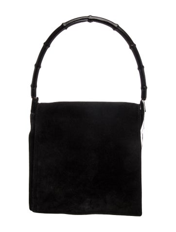 Bamboo Top Handle Bag Vintage
