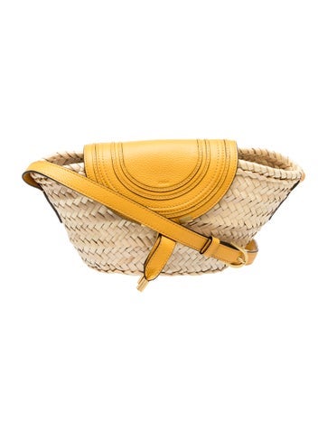 Straw Marcie Basket Small