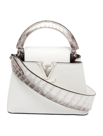 Leather Capucines Mini