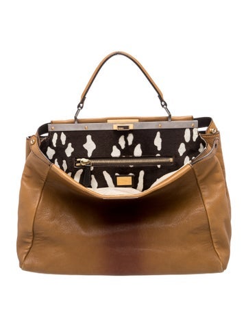 Leather Peekaboo Large