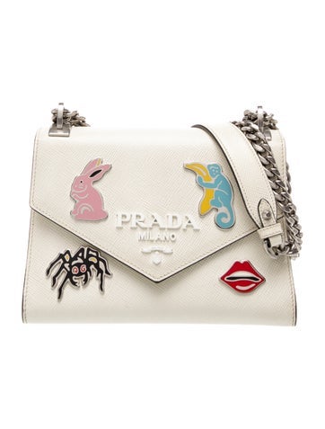 Saffiano Cuir Leather Monochrome Small