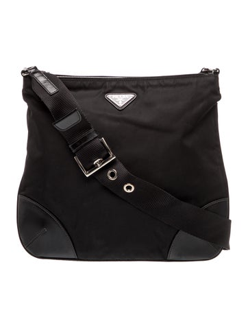 Enameled Metal Triangle Messenger Bag