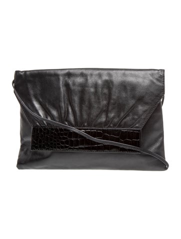 Leather Vintage portfolio/envelope bag Medium