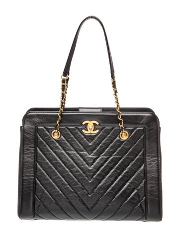 Light Chevron Tote