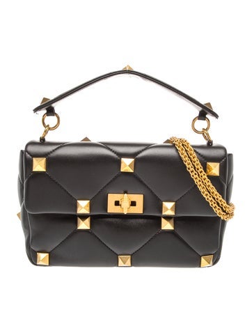 Valentino Rockstud Top Handle Bag