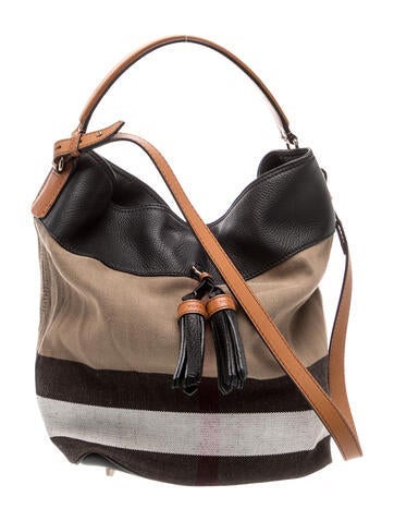 Super Nova Check Bucket Bag