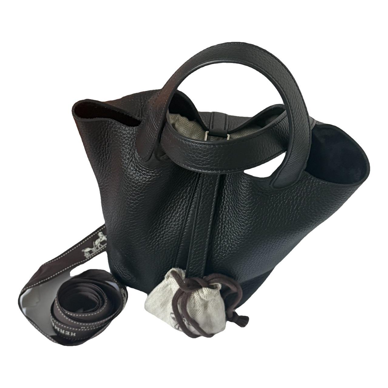 Hermes Picotin leather tote