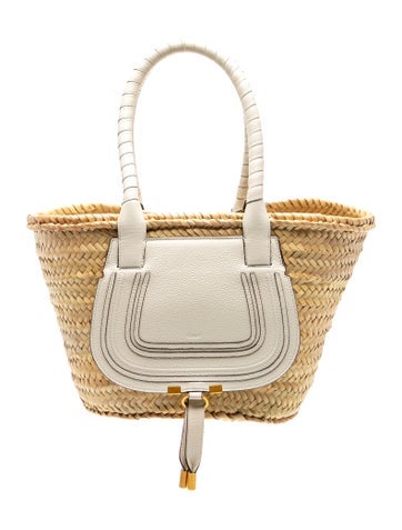 Straw Marcie Basket w/ Tags