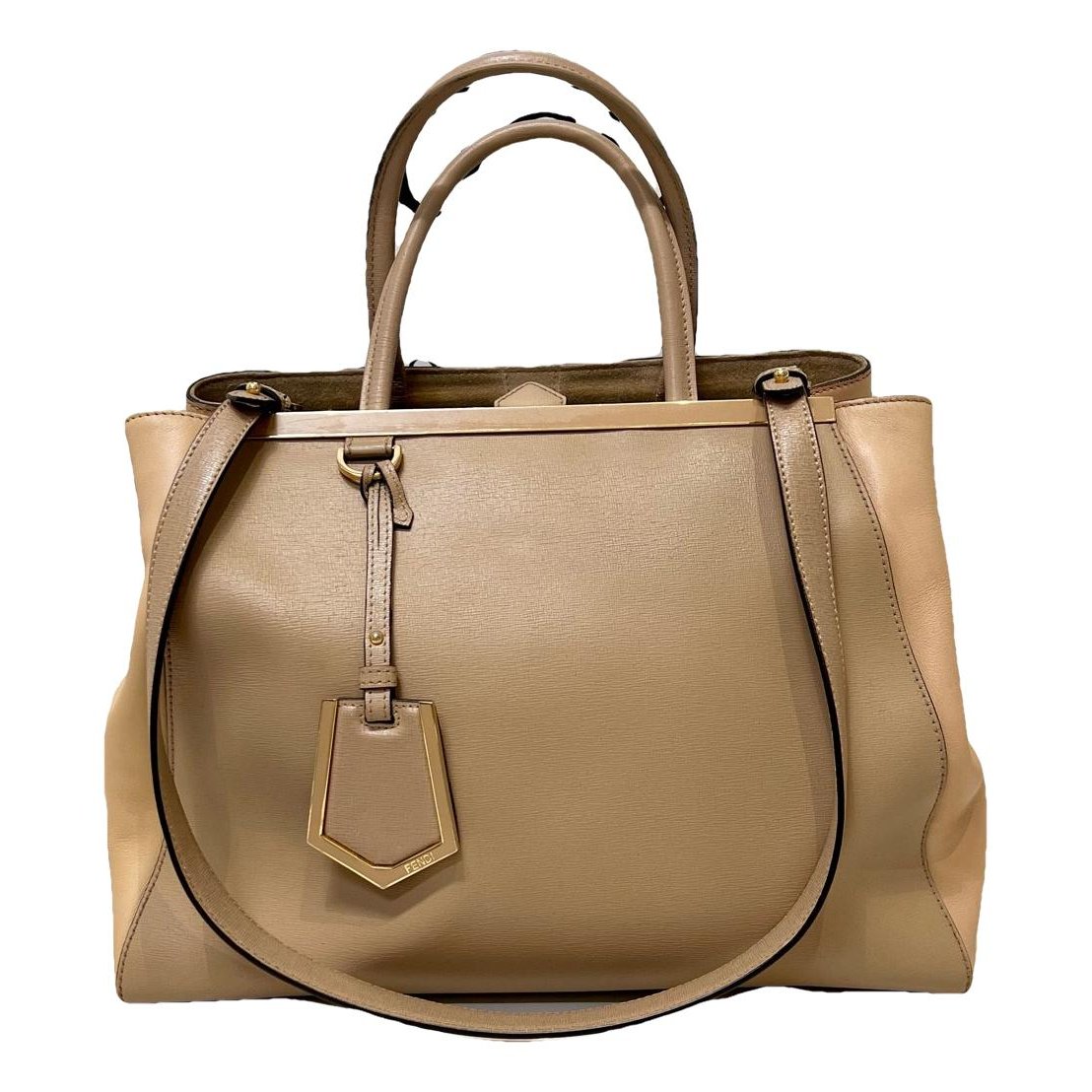 Fendi 2Jours leather handbag
