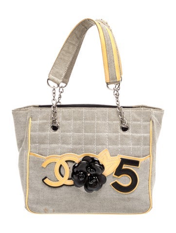 No.5 Camellia Shopping Tote