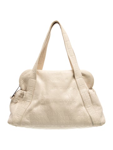 Embossed Cambon Tote