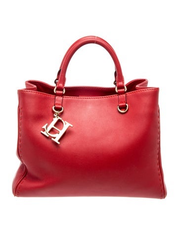 Leather Top Handle Bag