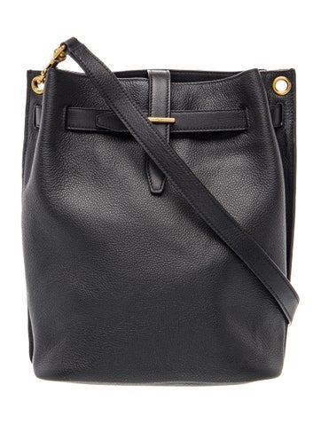 Leather Bucket Bag