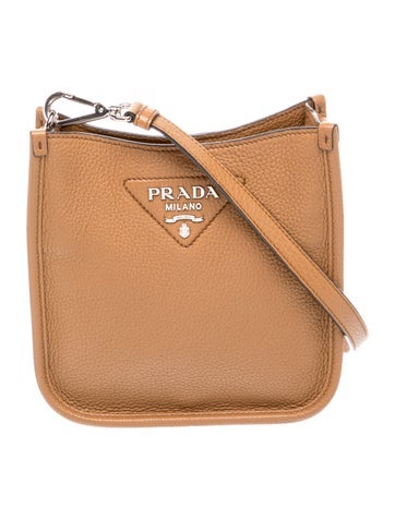 Enameled Metal Triangle Crossbody Bag Mini