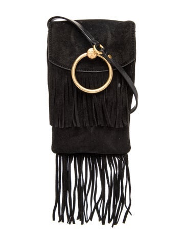Suede Crossbody Bag
