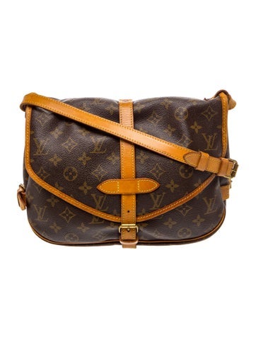 LV Monogram Saumur 30 Vintage