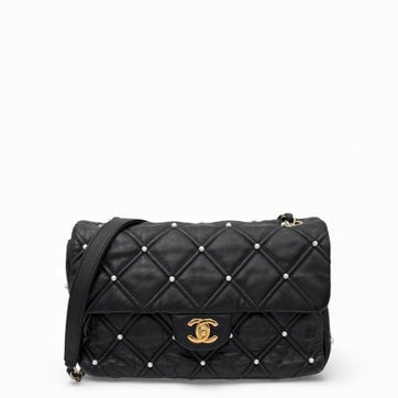 Goat Leather Shoulder Bag Medium
