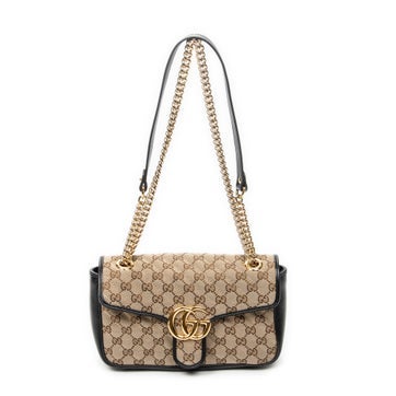Canvas Medium GG Marmont Flap