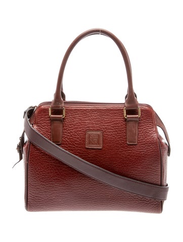 Leather Top Handle Bag