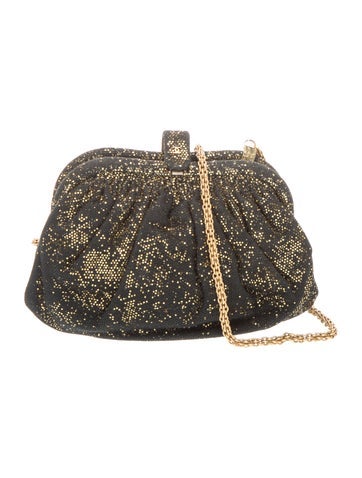 Glitter Evening Bag w/ Chain