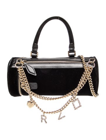 Velvet Top Handle Bag Medium w/ Tags