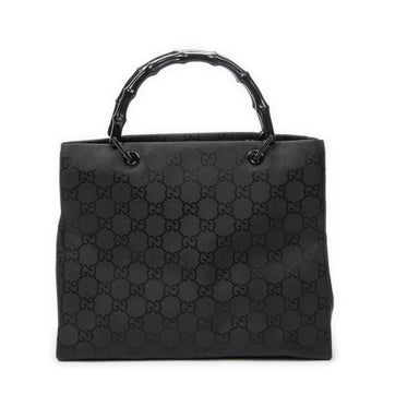 Canvas Square Bamboo Tote