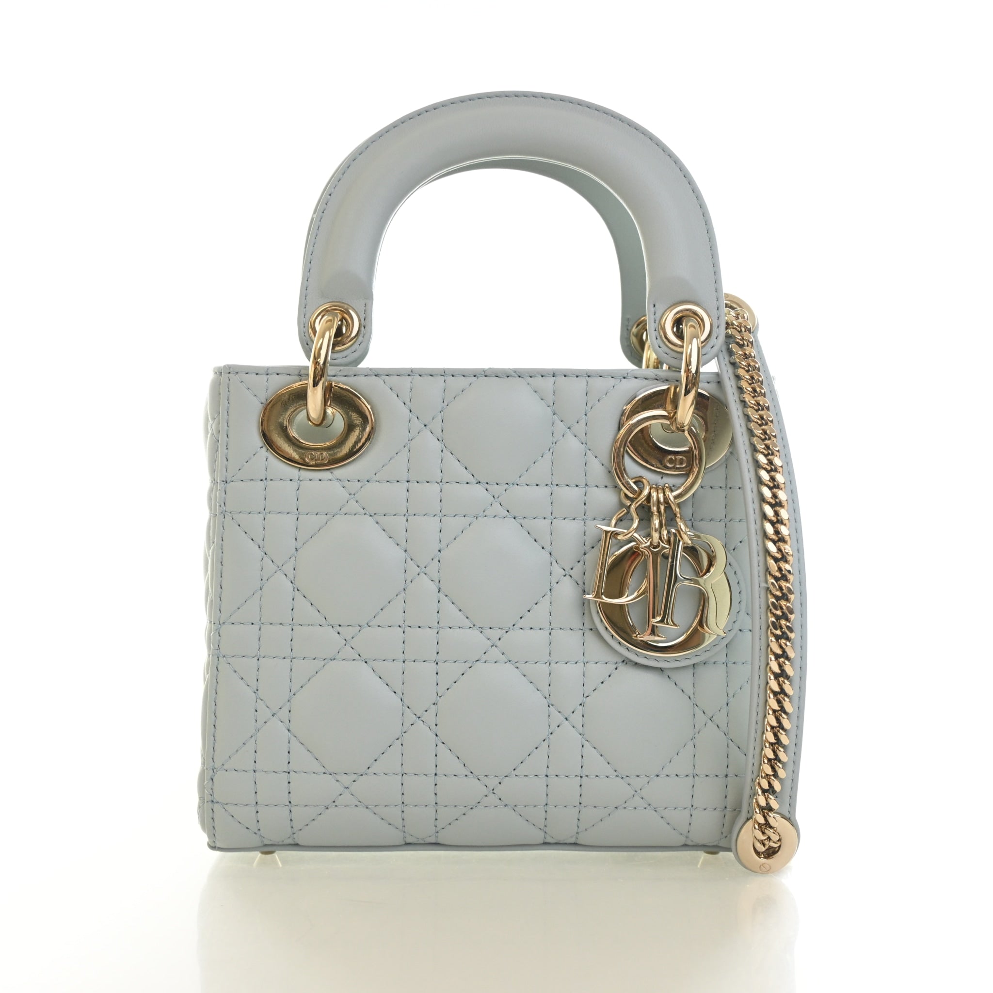 Christian Dior Mini Lambskin Lady Dior
