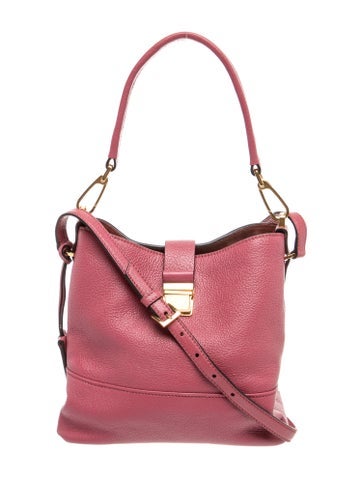 Leather Top Handle Bag