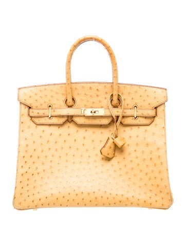Ostrich Birkin 35