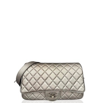 Calfskin Rock Airlines Flap Bag