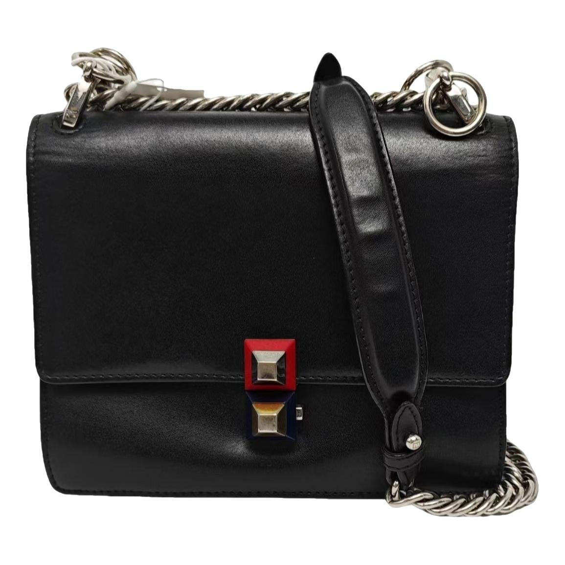 Fendi Kan I leather handbag