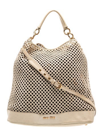Leather Bucket Bag