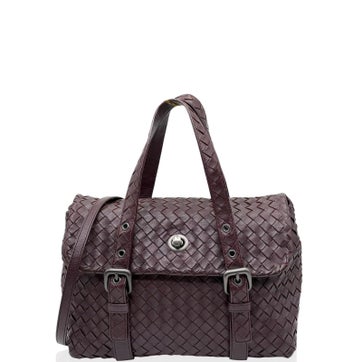 Goat Leather Top Handle Bag