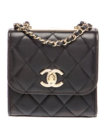 Mini Trendy CC Clutch w/ Chain