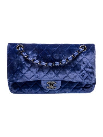 Classic Velvet Rectangular Mini Flap Bag