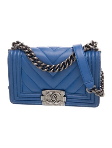 Small Chevron Boy Bag