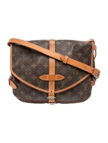 Louis Vuitton LV Monogram Saumur 30