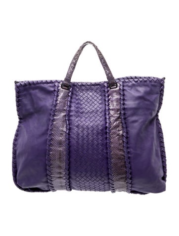 Intrecciato Weekender Bag
