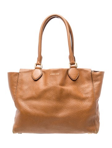 Leather Top Handle Bag
