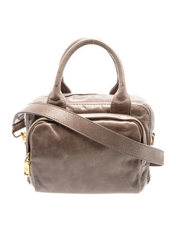 Vitello Leather Bauletto Medium
