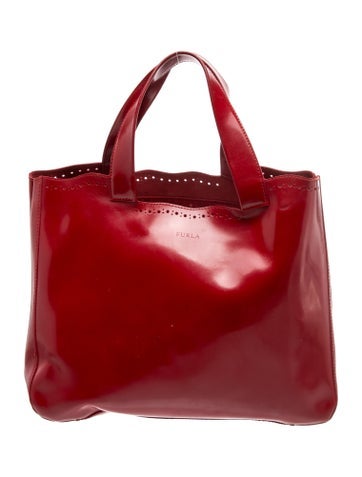 Leather Top Handle Bag