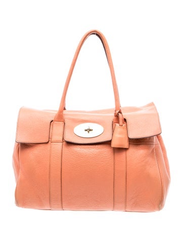 Leather Top Handle Bag