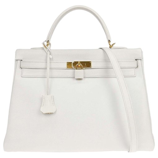 Hermes Kelly 35 leather handbag