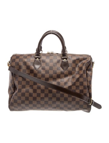 Damier Ebene Speedy Bandouliere 35
